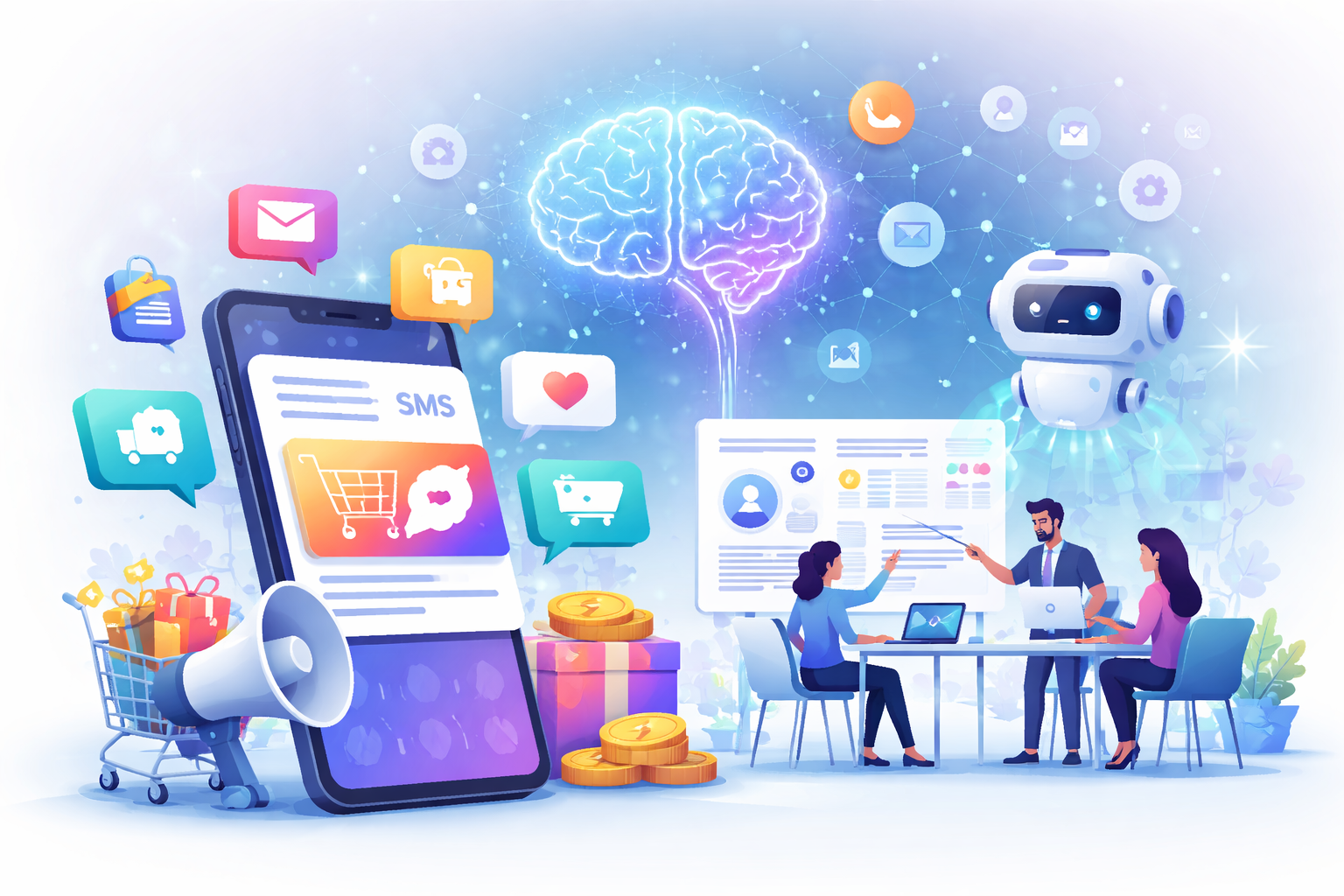 AI如何強化簡訊行銷與通知？